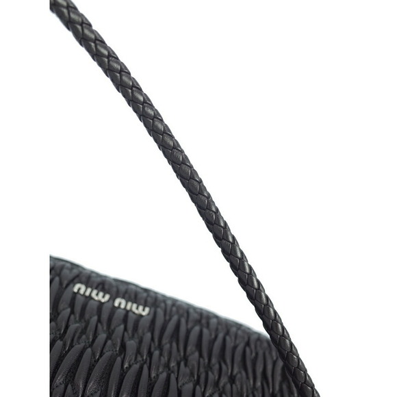 Miu Miu Crystal Shoulder Bag Black - Picture 6 of 9